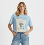 Tennis Club Racket T-Shirt - Heat Mess