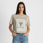 Tennis Club Racket T-Shirt - Heat Mess