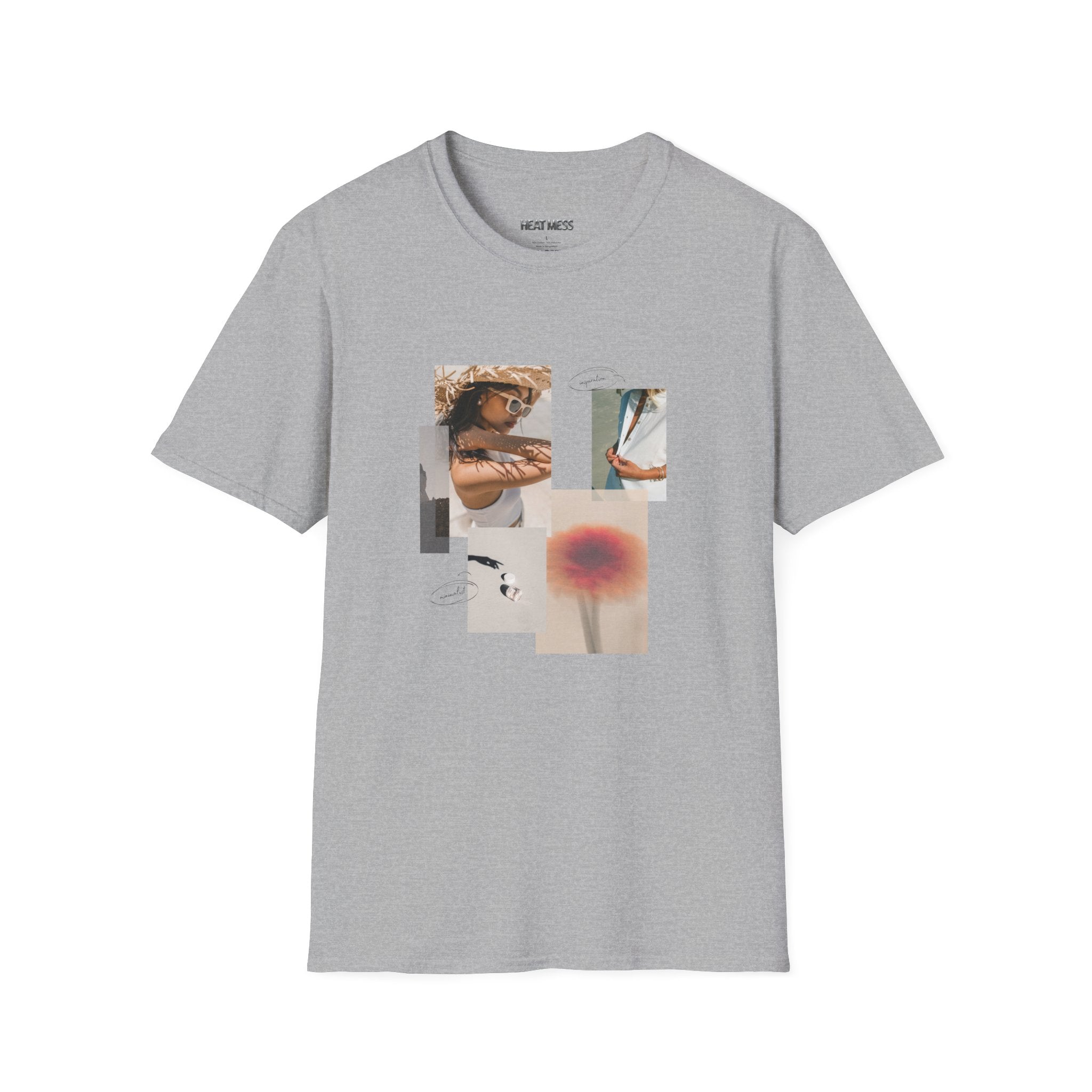 Abstract Collage T-shirt - Heat Mess