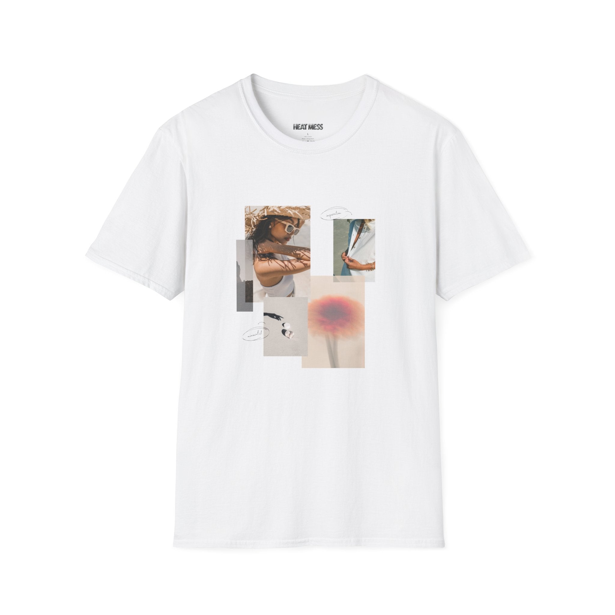 Abstract Collage T-shirt - Heat Mess