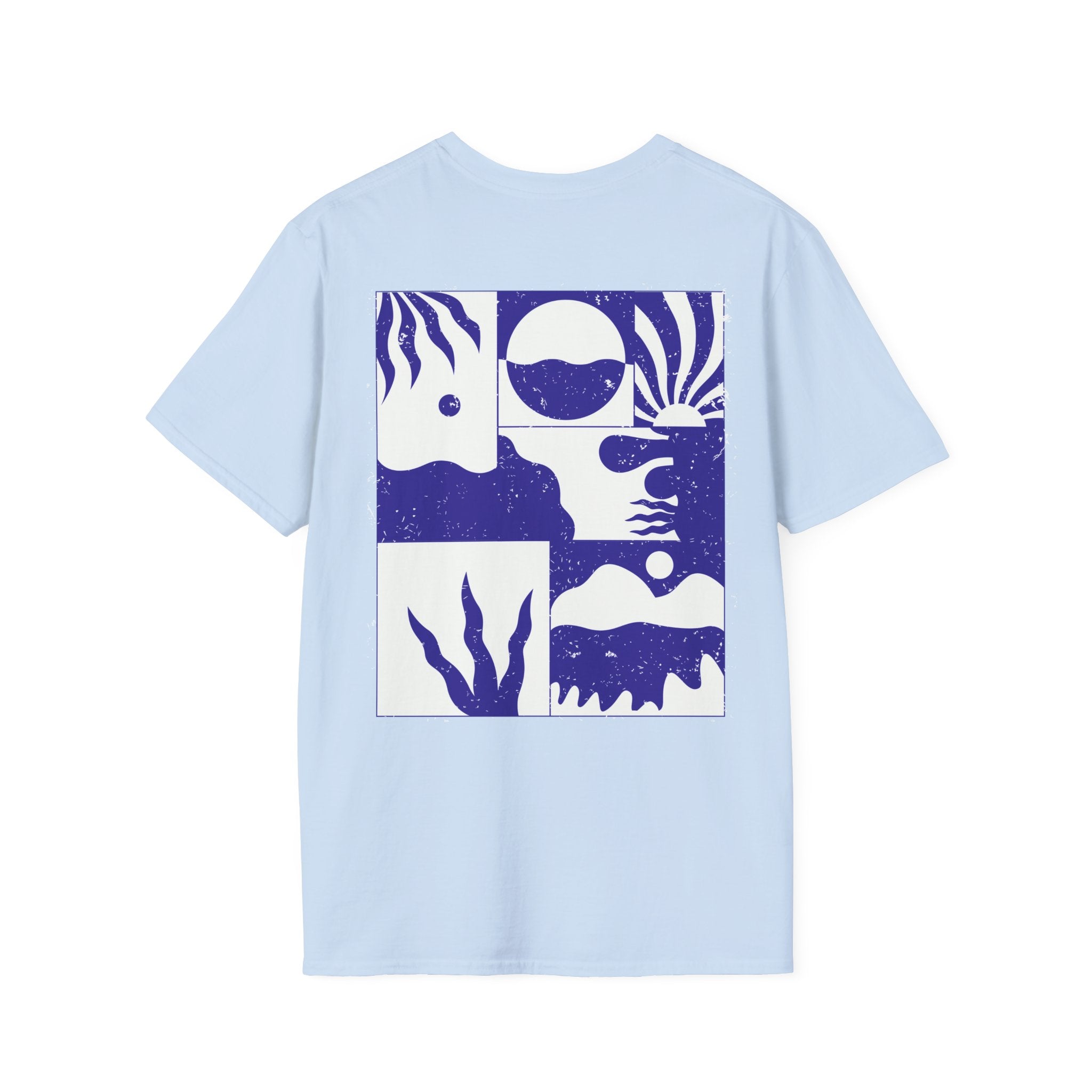 Abstract Ocean T-Shirt - Heat Mess