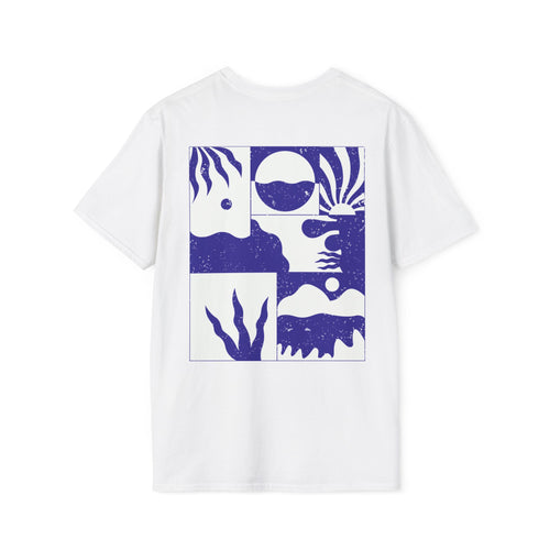 Abstract Ocean T-Shirt - Heat Mess