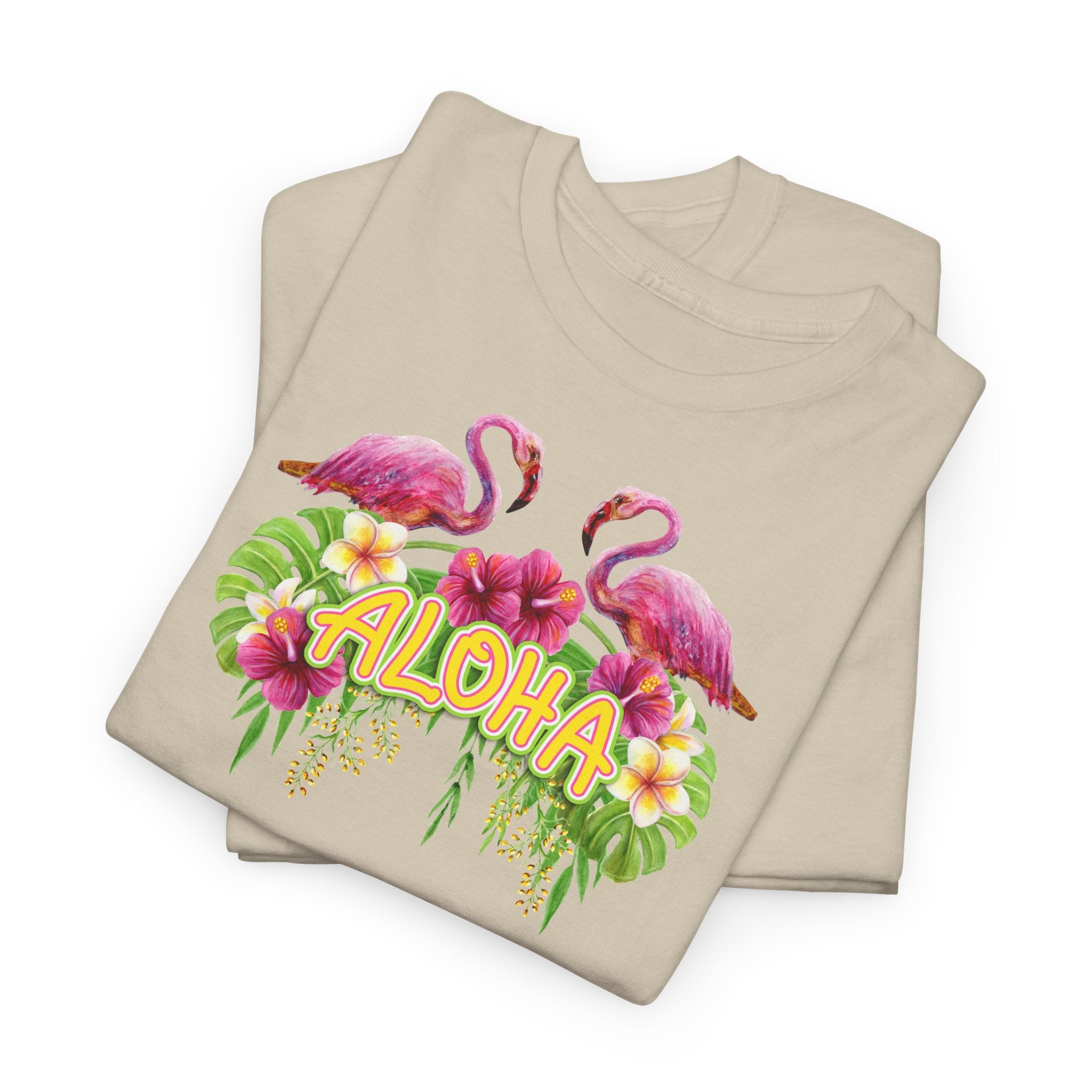 Aloha Flamingo T-Shirt - Heat Mess