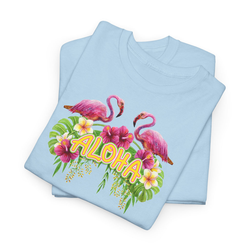 Aloha Flamingo T-Shirt - Heat Mess