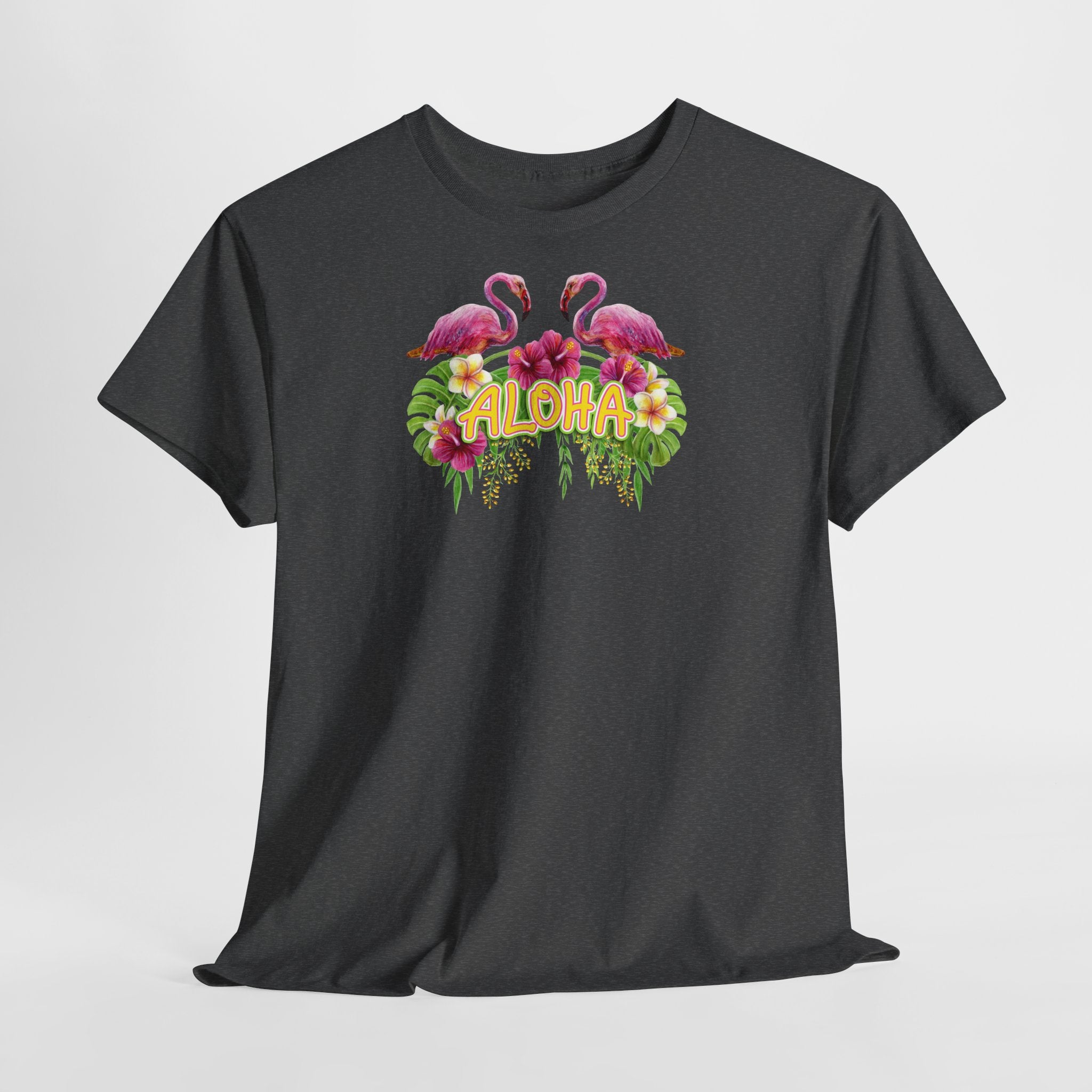 Aloha Flamingo T-Shirt - Heat Mess