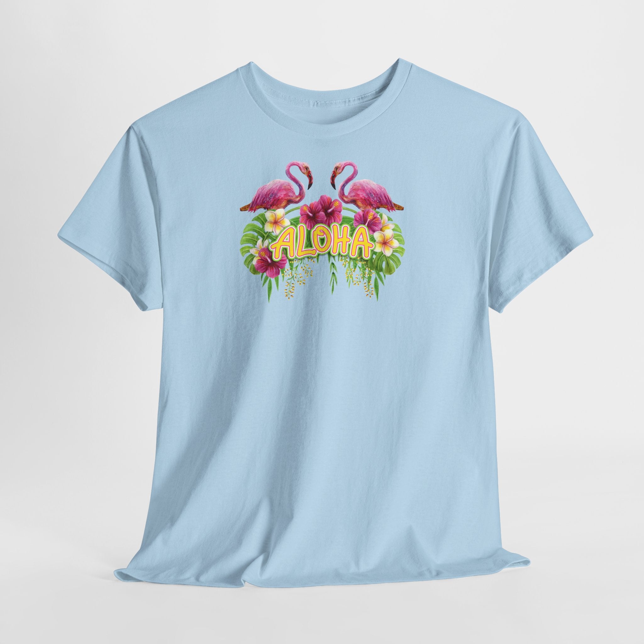 Aloha Flamingo T-Shirt - Heat Mess