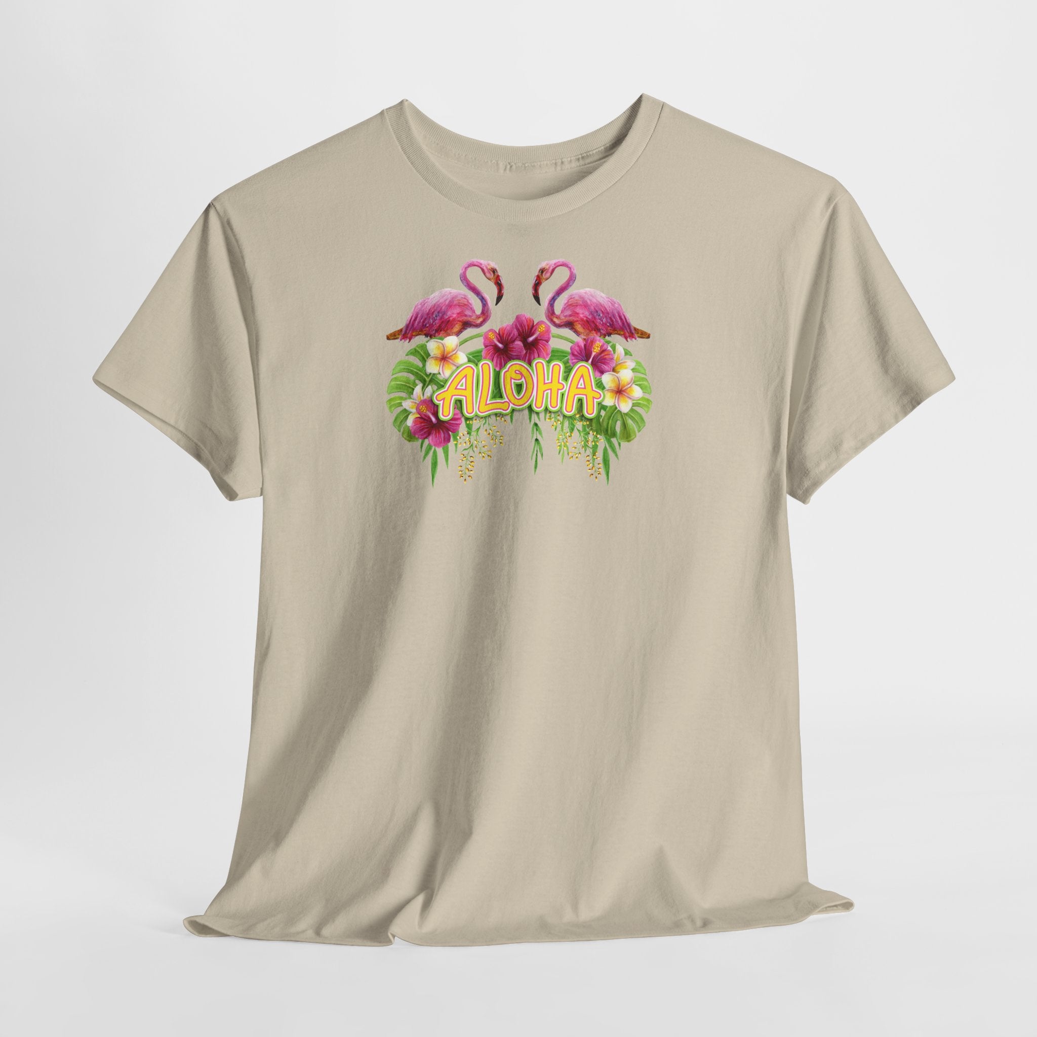 Aloha Flamingo T-Shirt - Heat Mess
