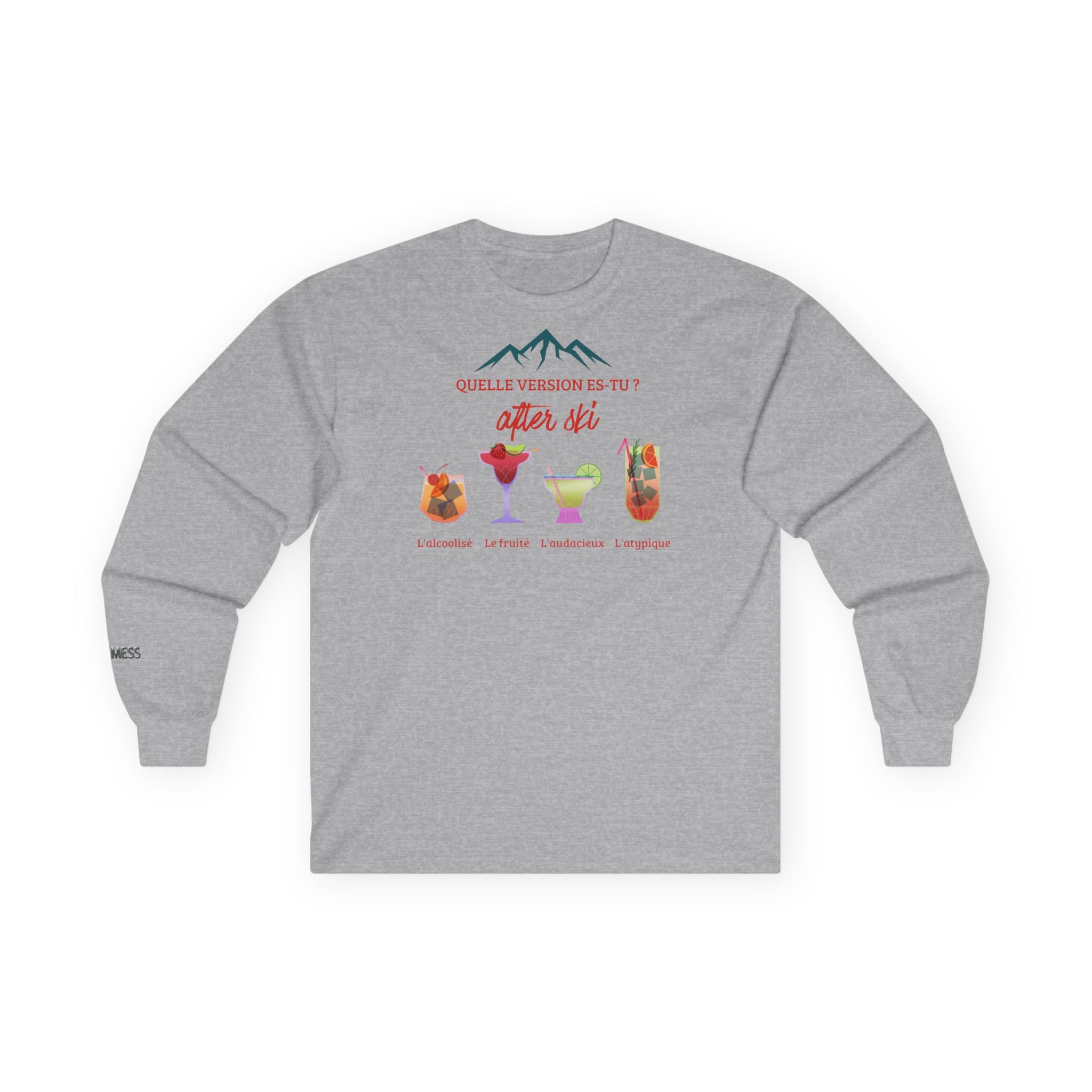 Après Ski Cocktail Long Sleeve T-Shirt - Heat Mess
