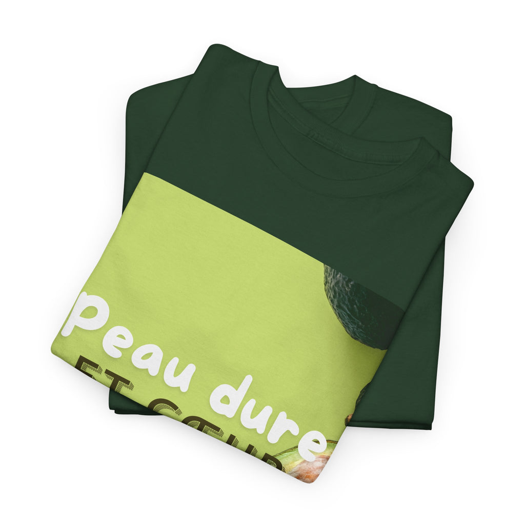 Avocado 'Peau Dure Et Coeur Tendre' Tee - Heat Mess
