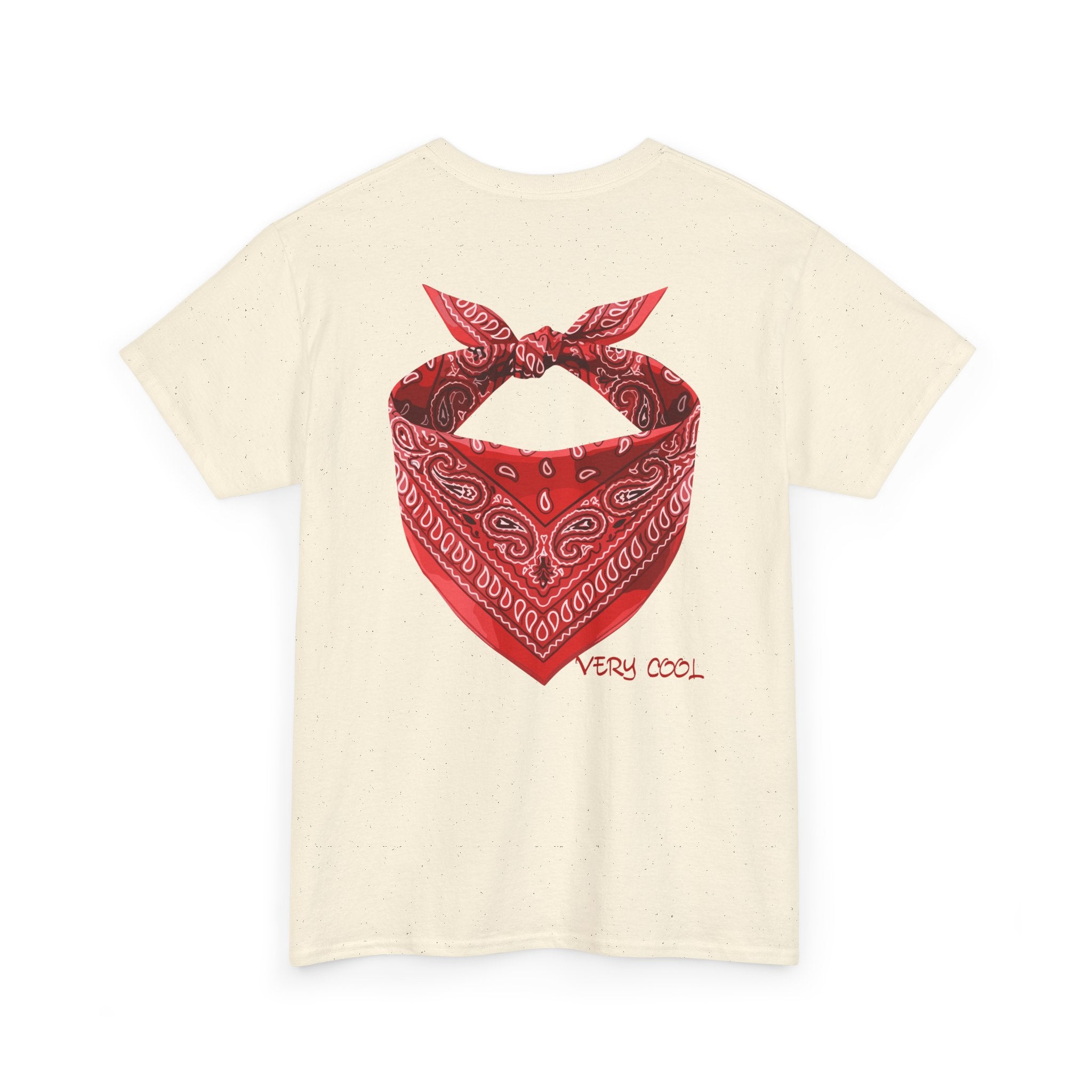 Bandana "Very Cool" Red T-Shirt - Heat Mess