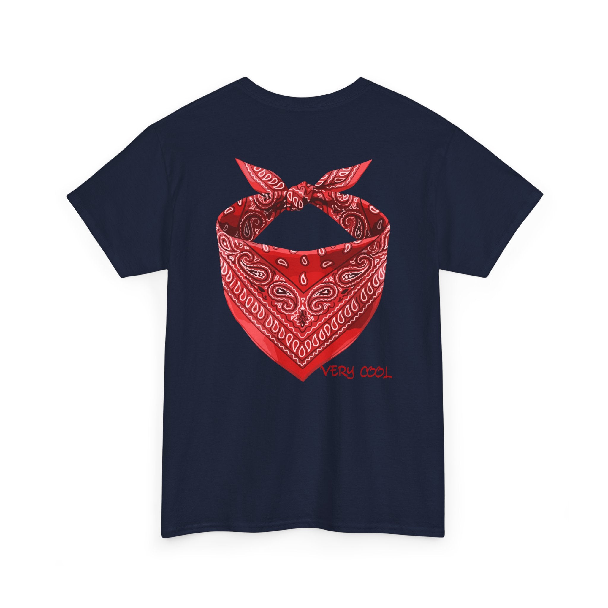 Bandana "Very Cool" Red T-Shirt - Heat Mess