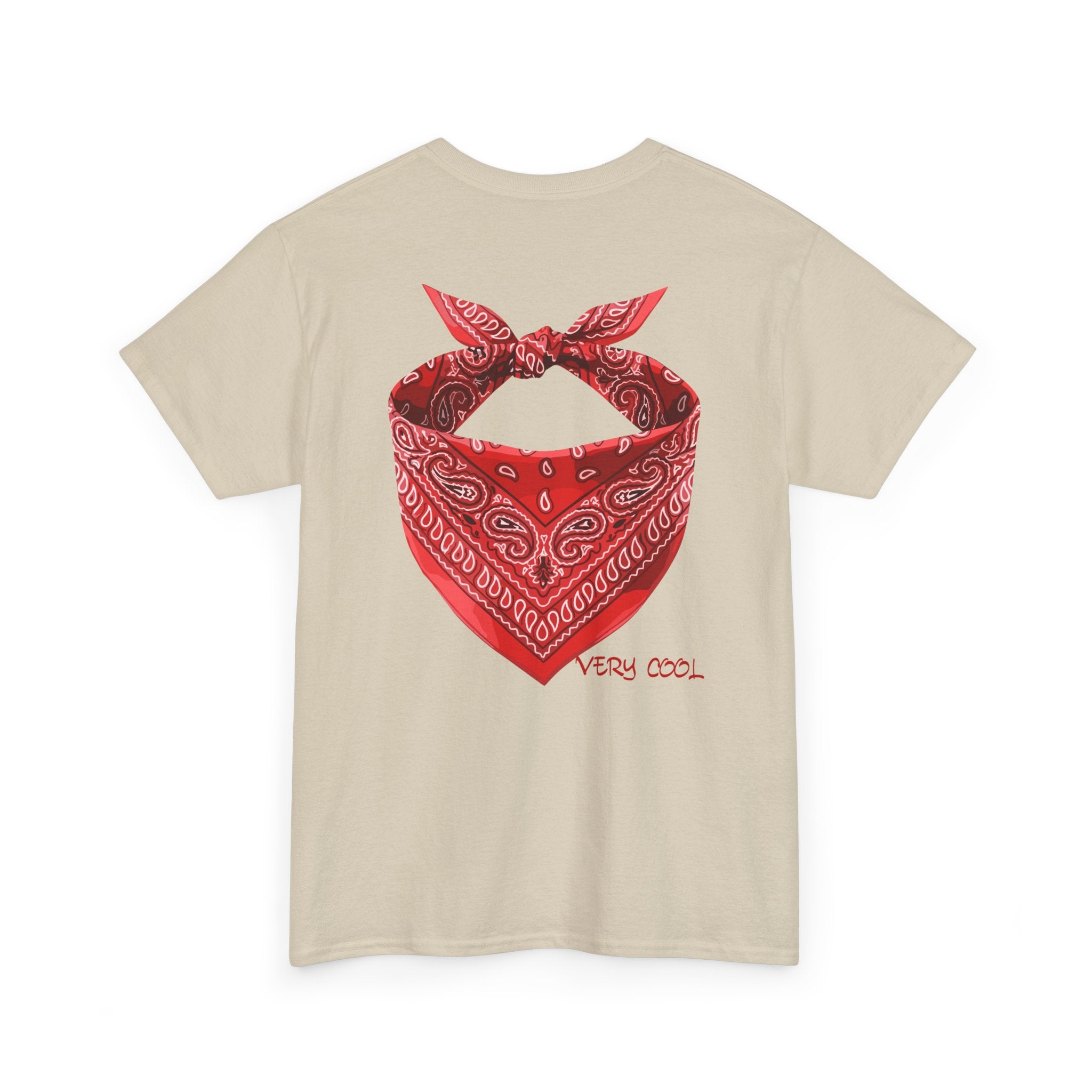 Bandana "Very Cool" Red T-Shirt - Heat Mess