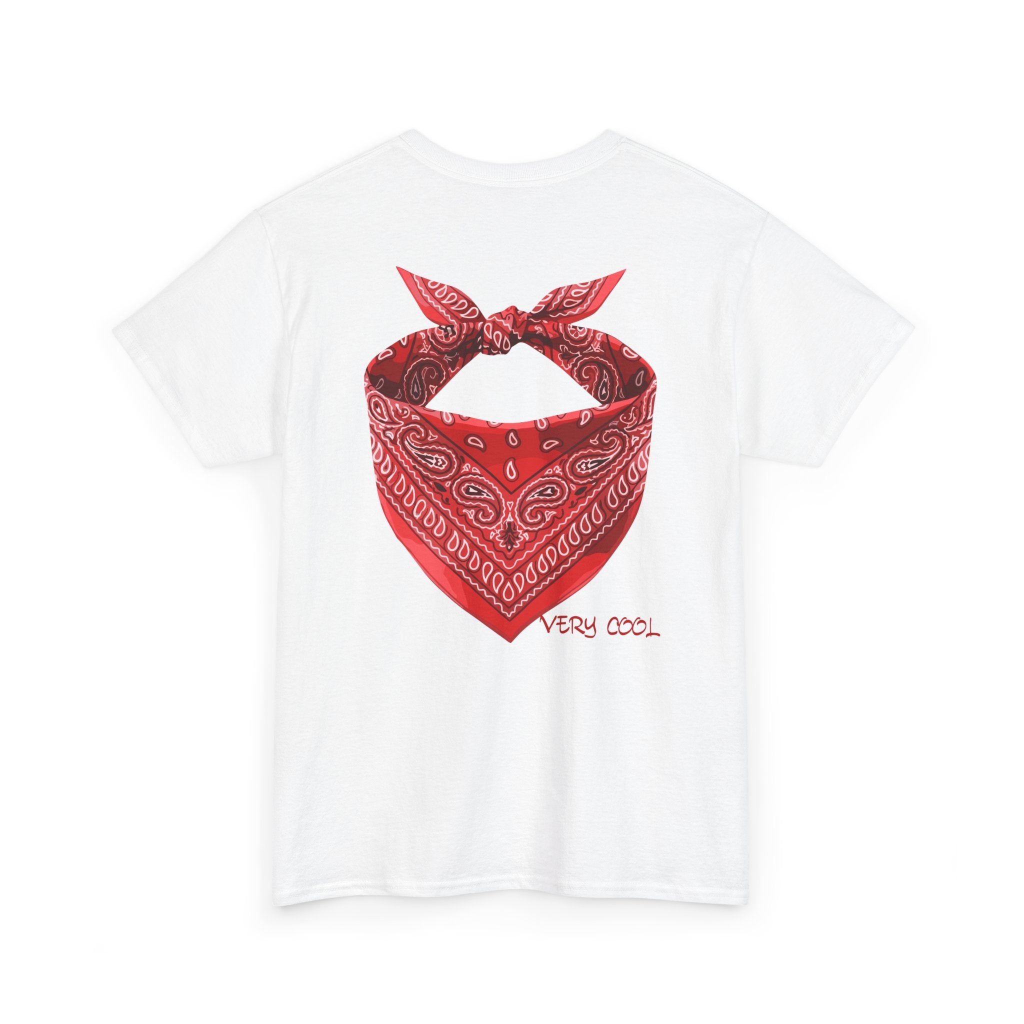 Bandana "Very Cool" Red T-Shirt - Heat Mess