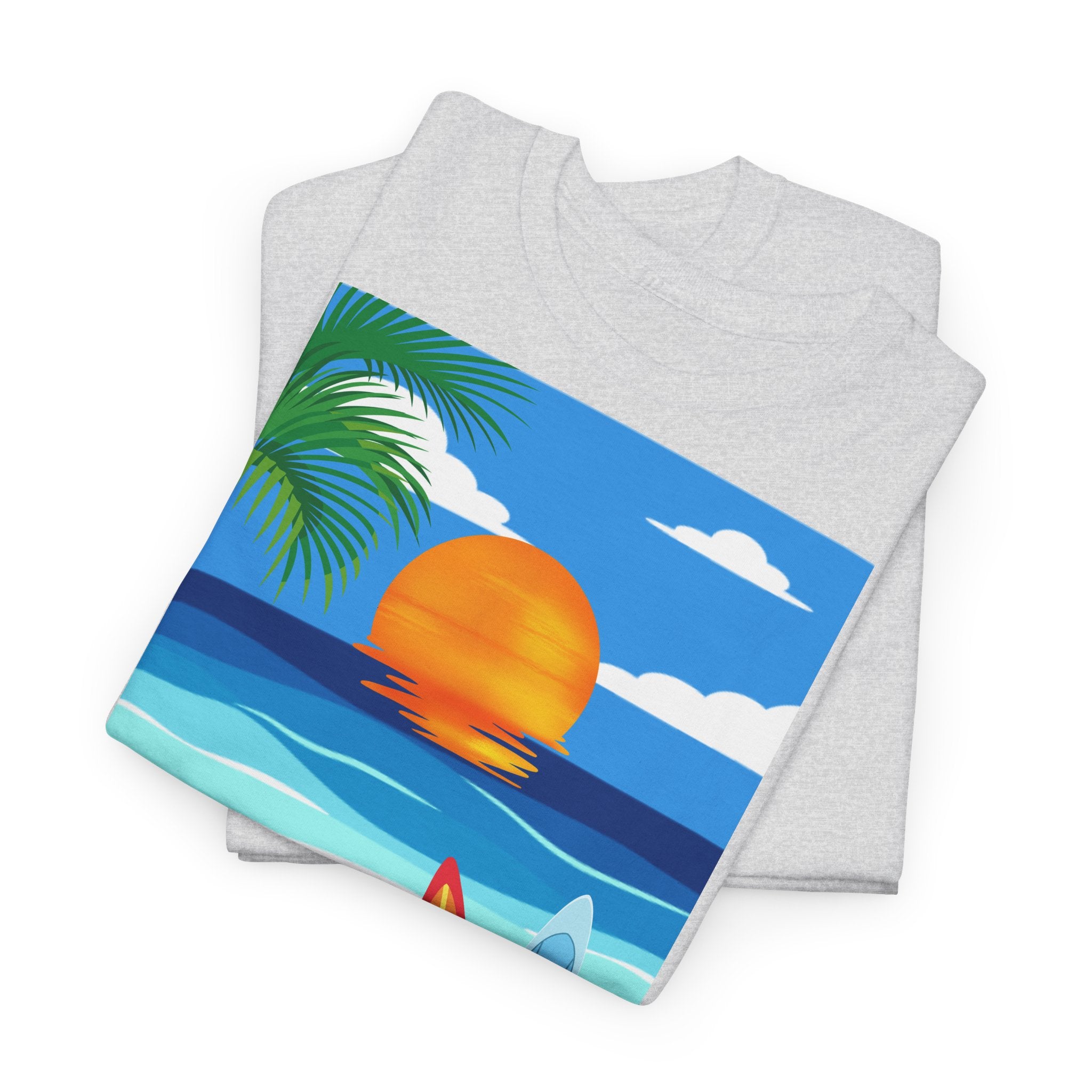 Beach Sunset T-Shirt - Heat Mess