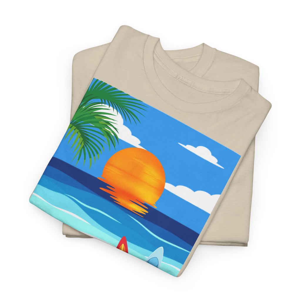 Beach Sunset T-Shirt - Heat Mess