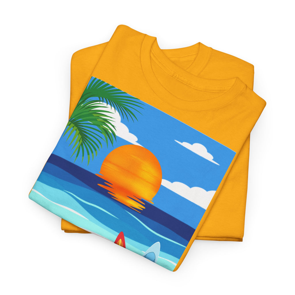 Beach Sunset T-Shirt - Heat Mess