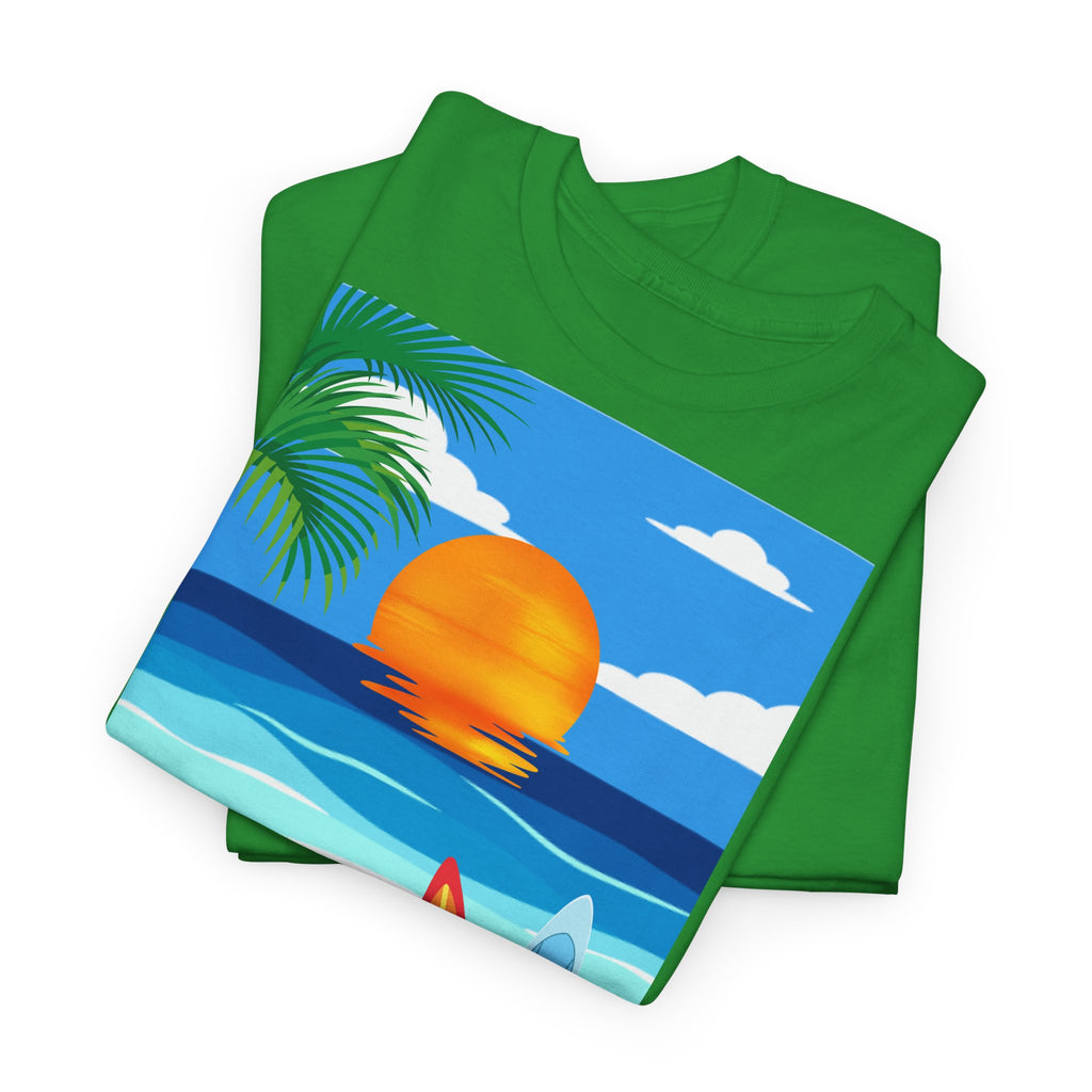 Beach Sunset T-Shirt - Heat Mess