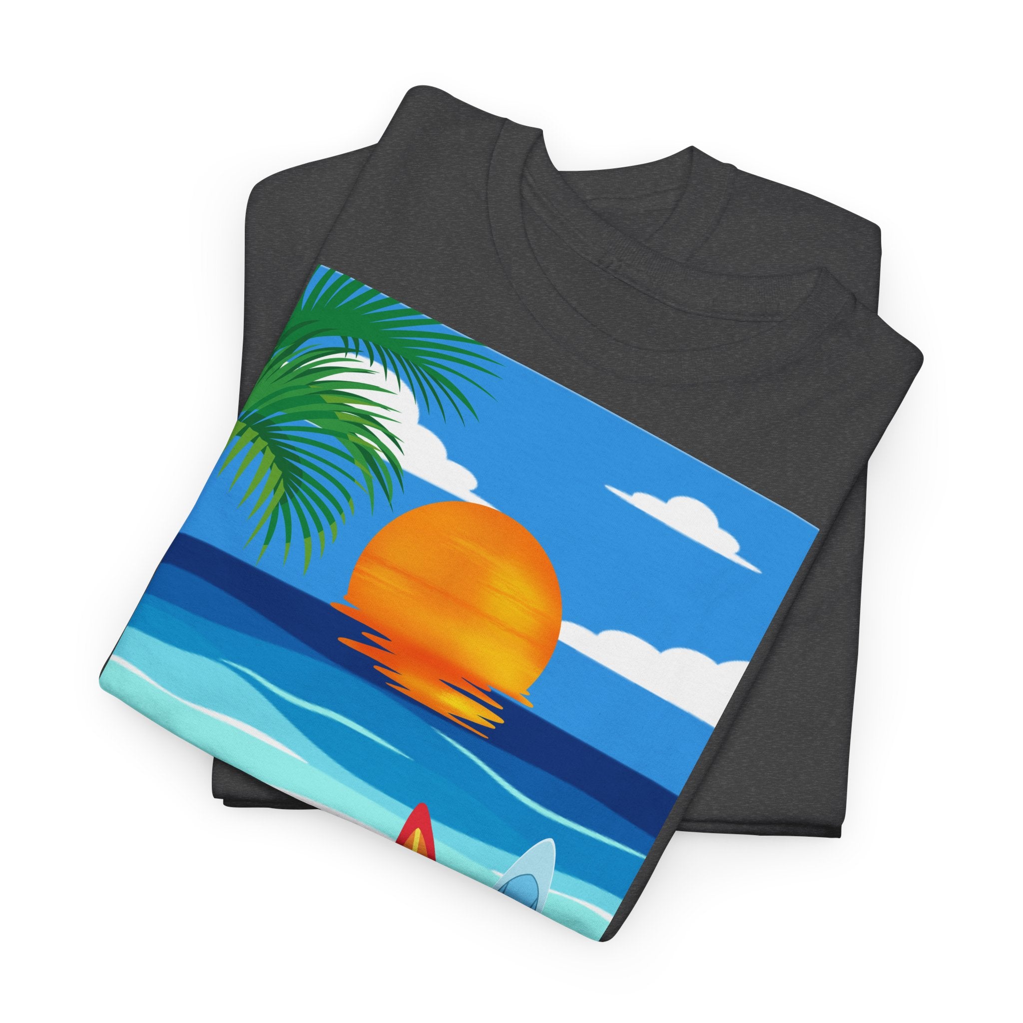 Beach Sunset T-Shirt - Heat Mess