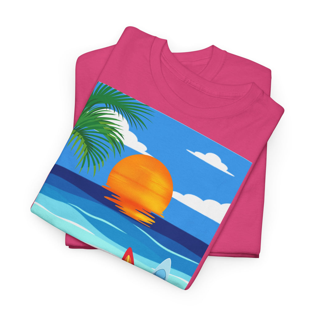 Beach Sunset T-Shirt - Heat Mess