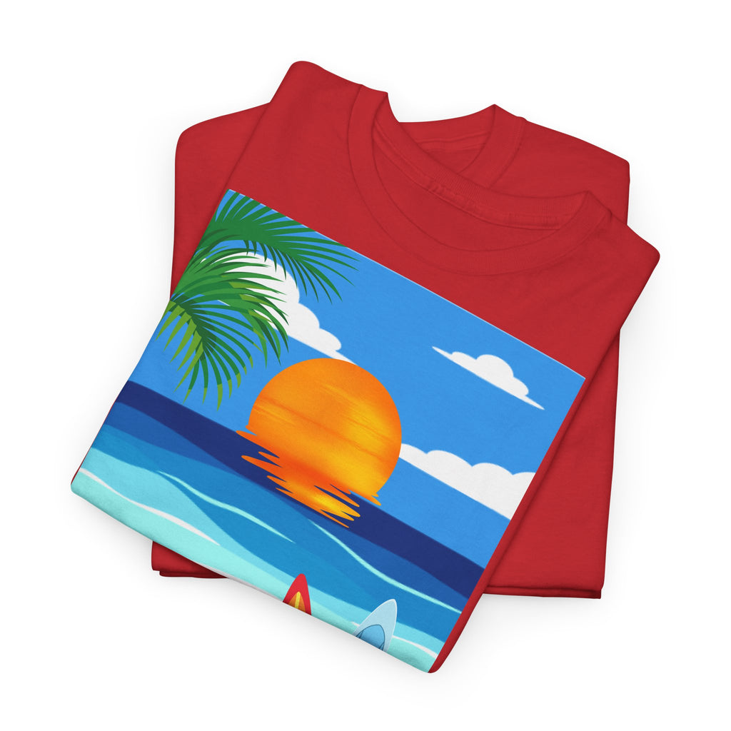 Beach Sunset T-Shirt - Heat Mess