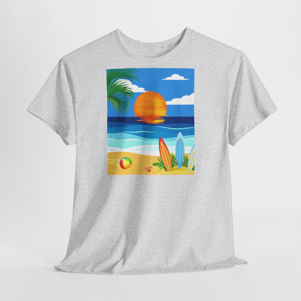 Beach Sunset T-Shirt - Heat Mess