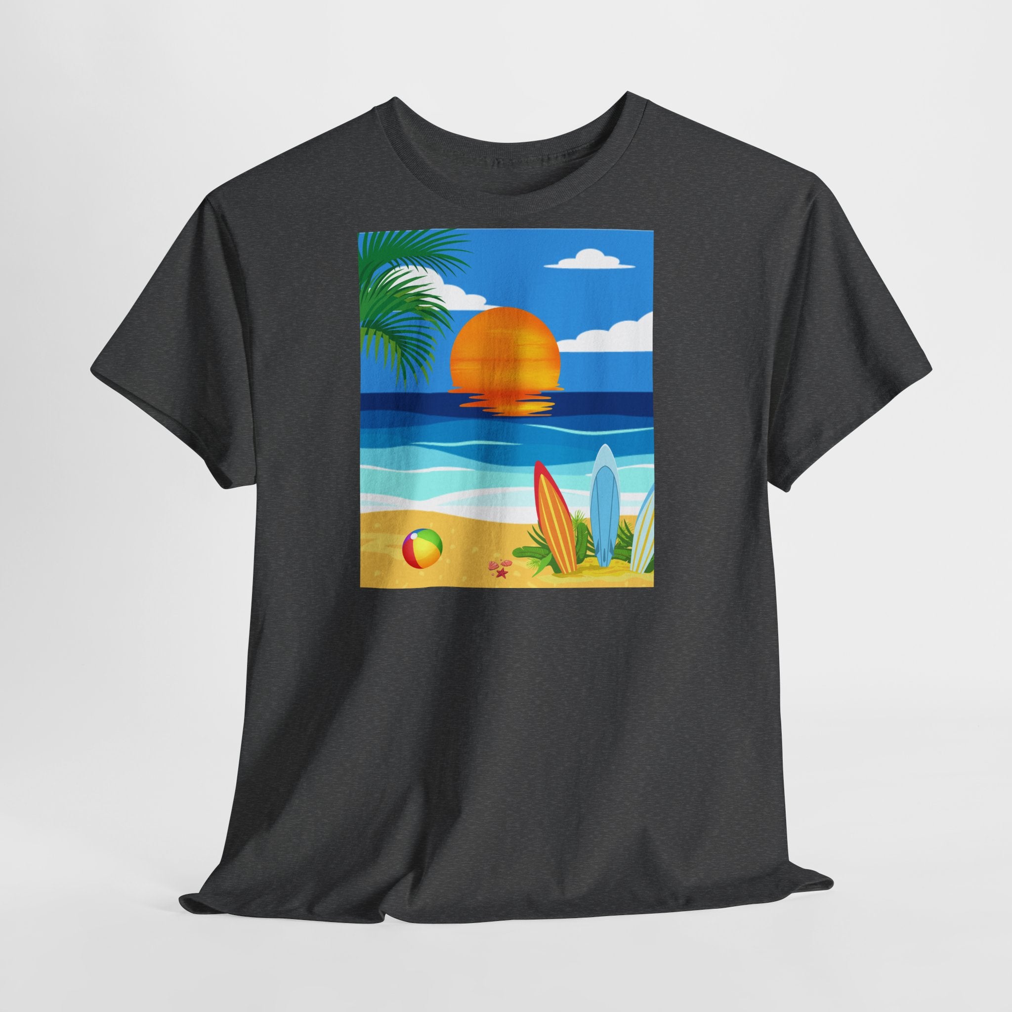 Beach Sunset T-Shirt - Heat Mess