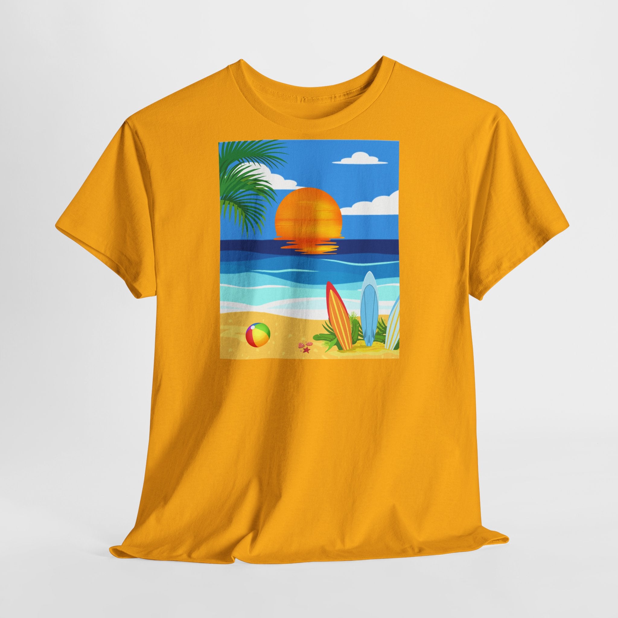Beach Sunset T-Shirt - Heat Mess