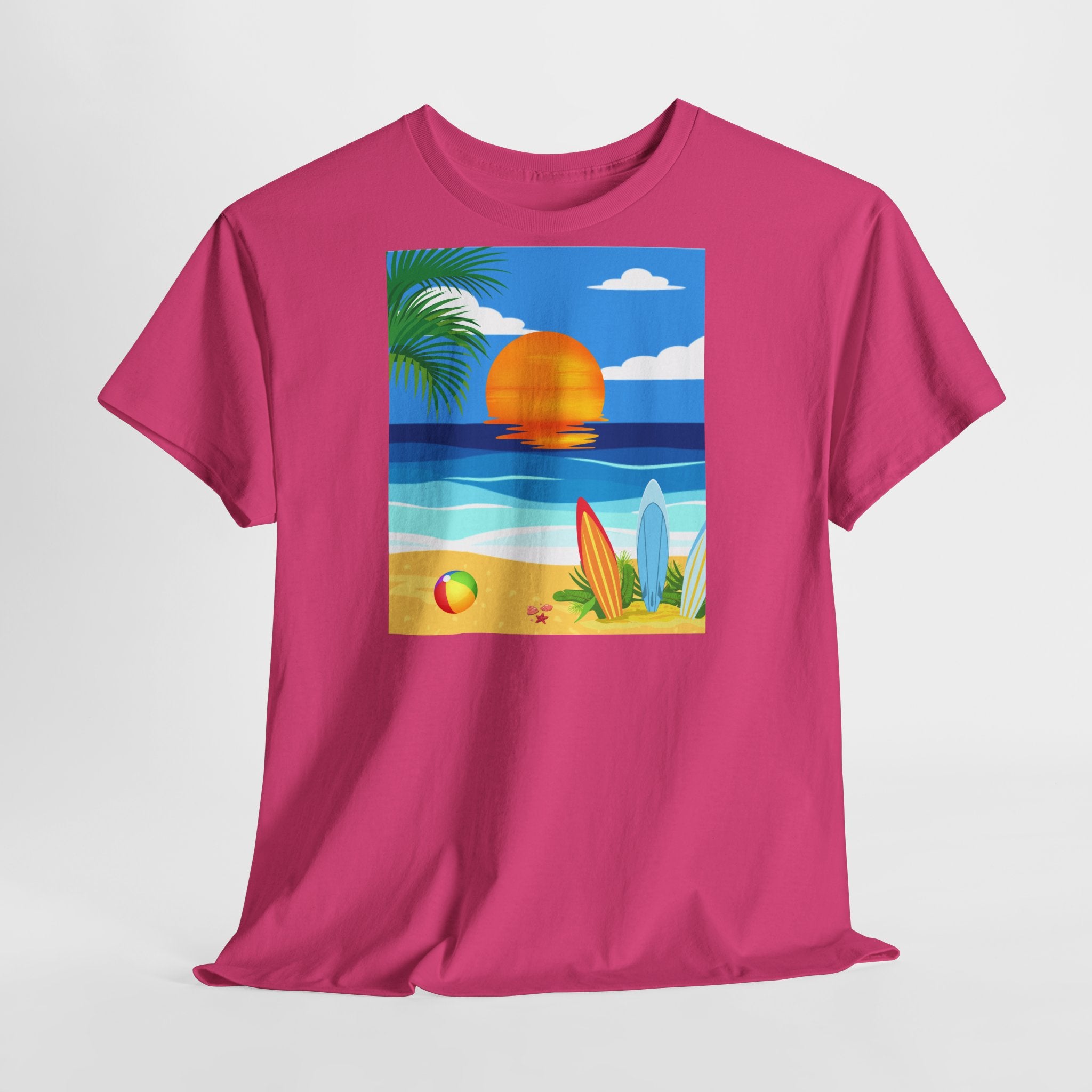 Beach Sunset T-Shirt - Heat Mess