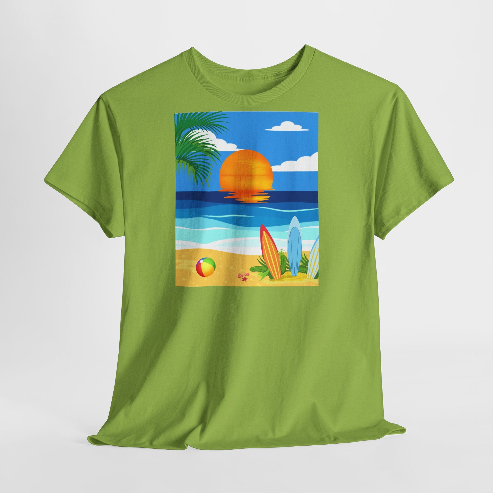 Beach Sunset T-Shirt - Heat Mess