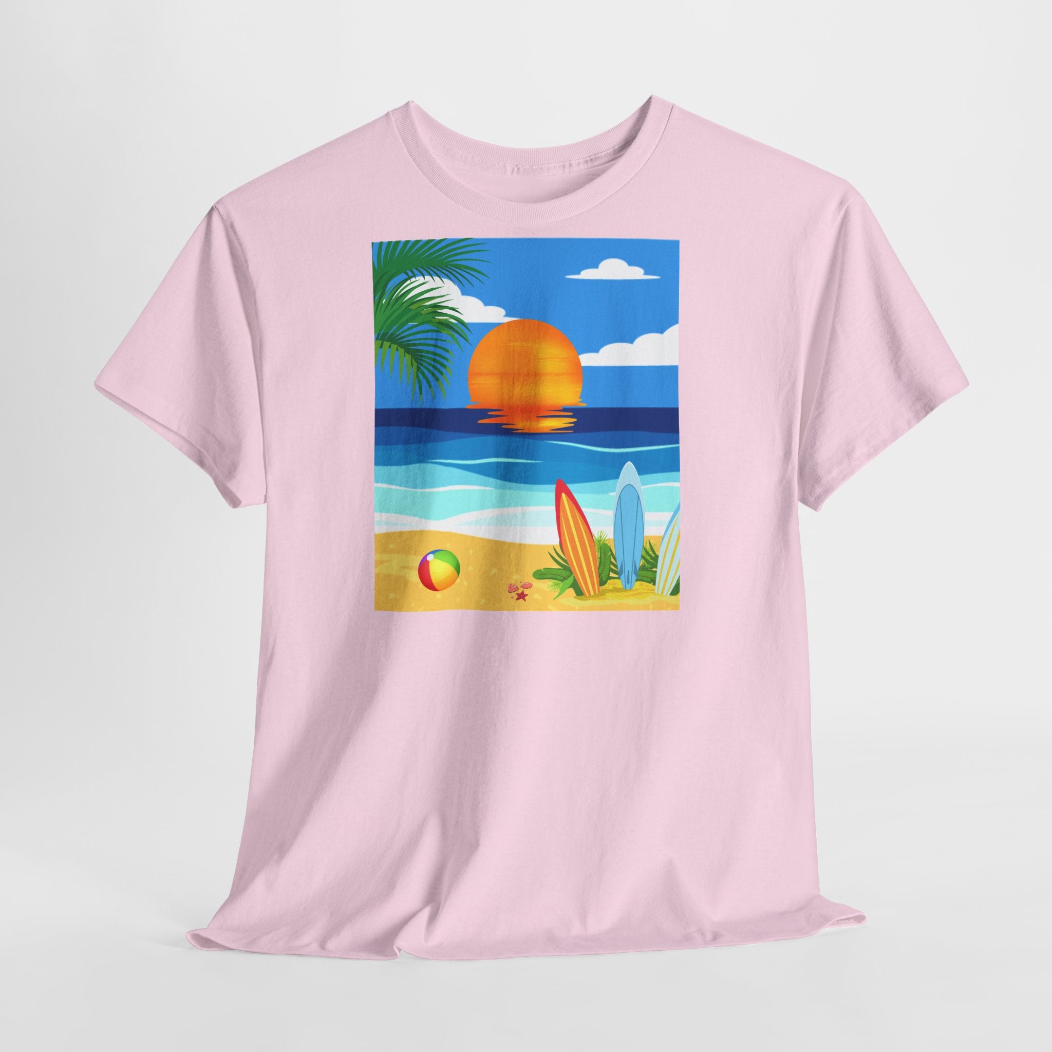 Beach Sunset T-Shirt - Heat Mess