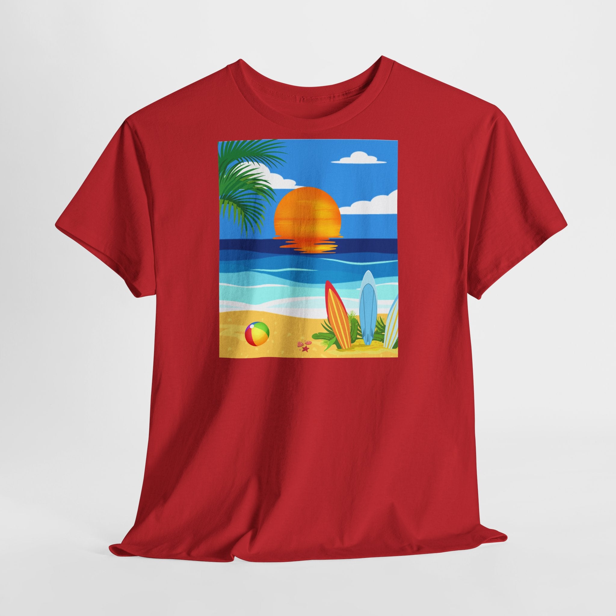 Beach Sunset T-Shirt - Heat Mess