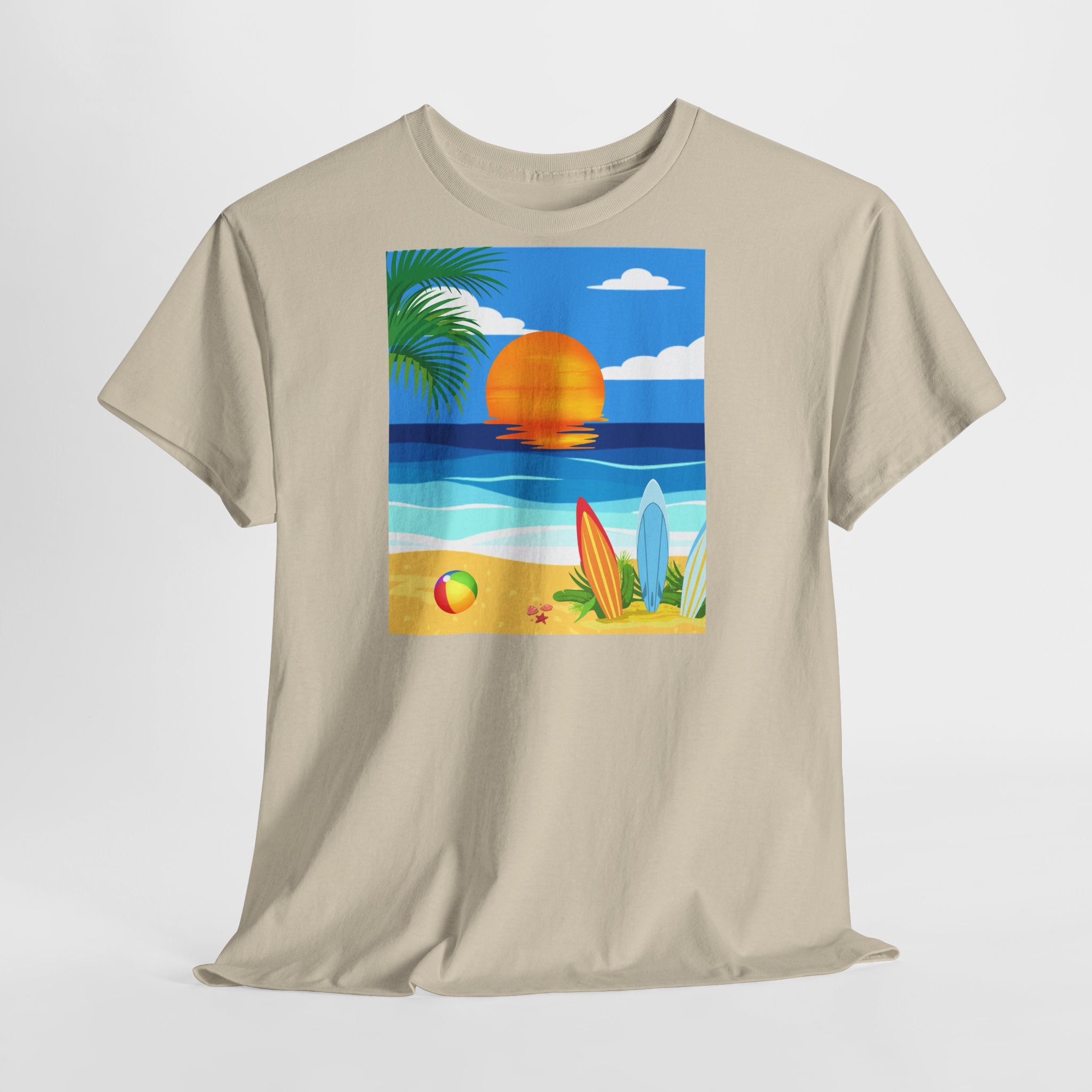 Beach Sunset T-Shirt - Heat Mess