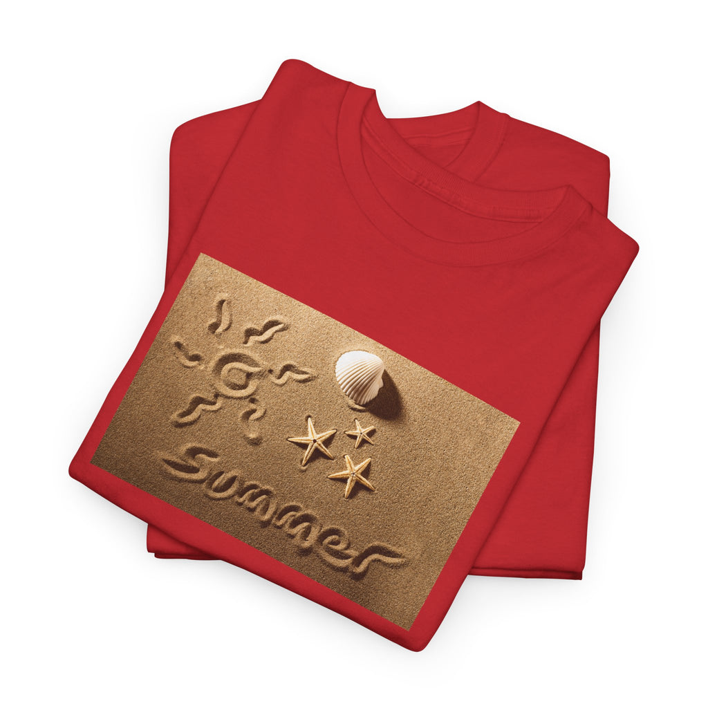 Beach Vibes Sun & Shell T-Shirt - Heat Mess