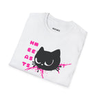 Black Cat T-Shirt - Heat Mess
