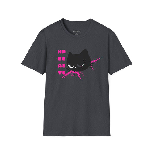 Black Cat T-Shirt - Heat Mess