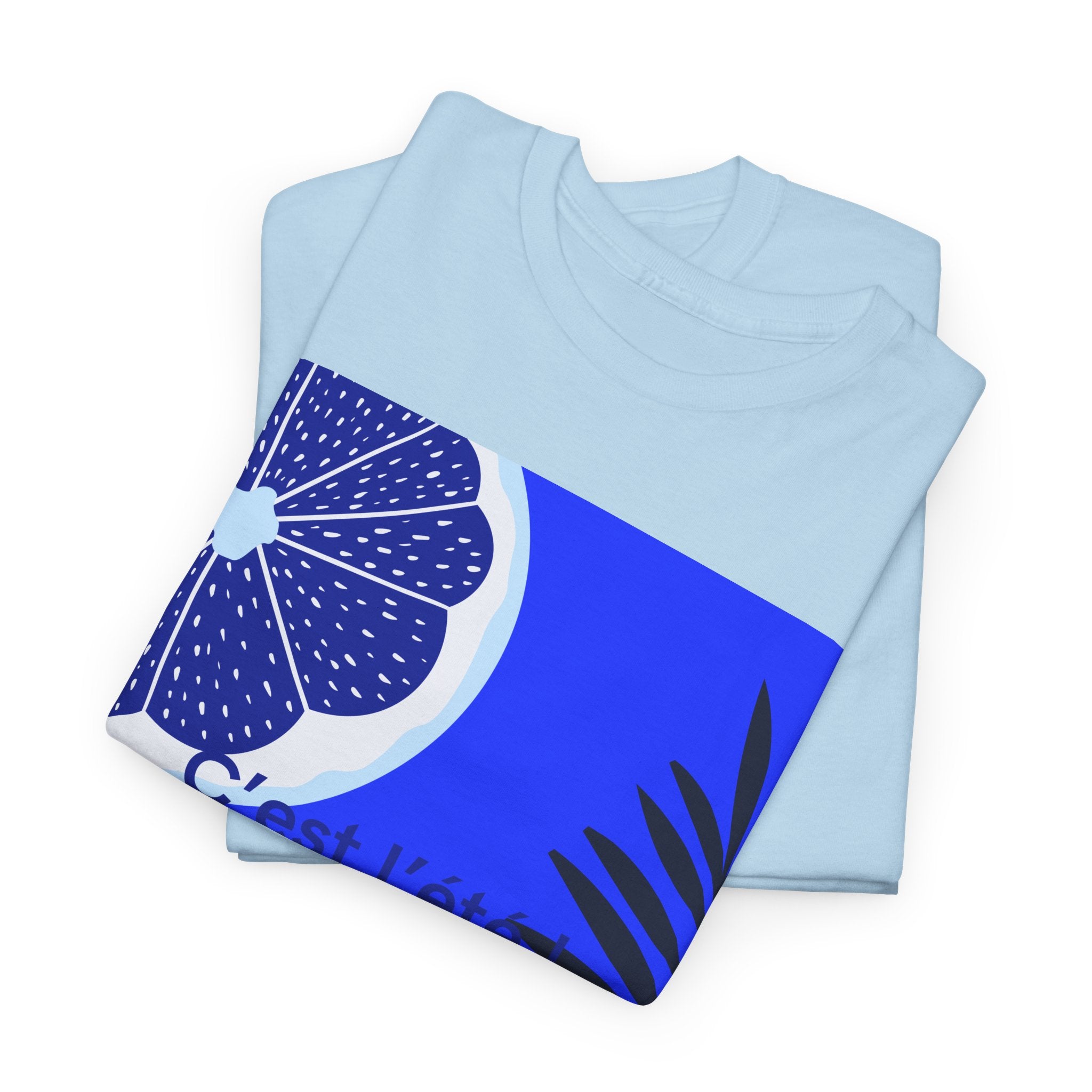 Bleu Citrus T-shirt - Heat Mess
