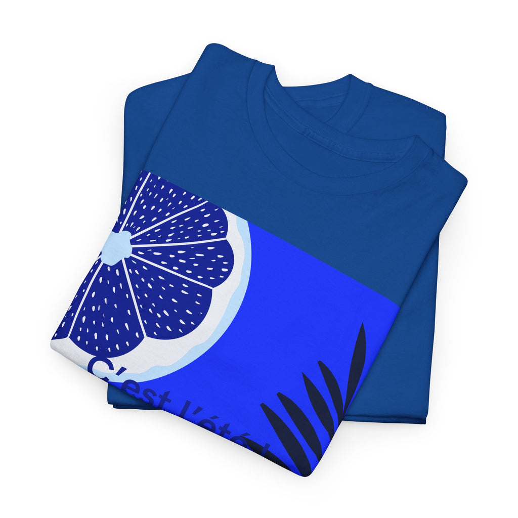 Bleu Citrus T-shirt - Heat Mess