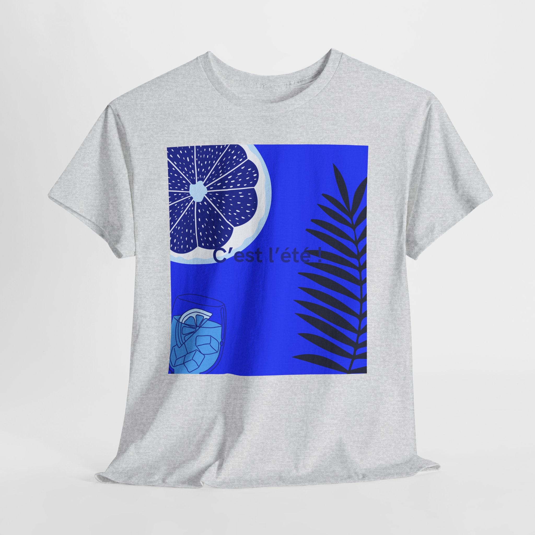 Bleu Citrus T-shirt - Heat Mess