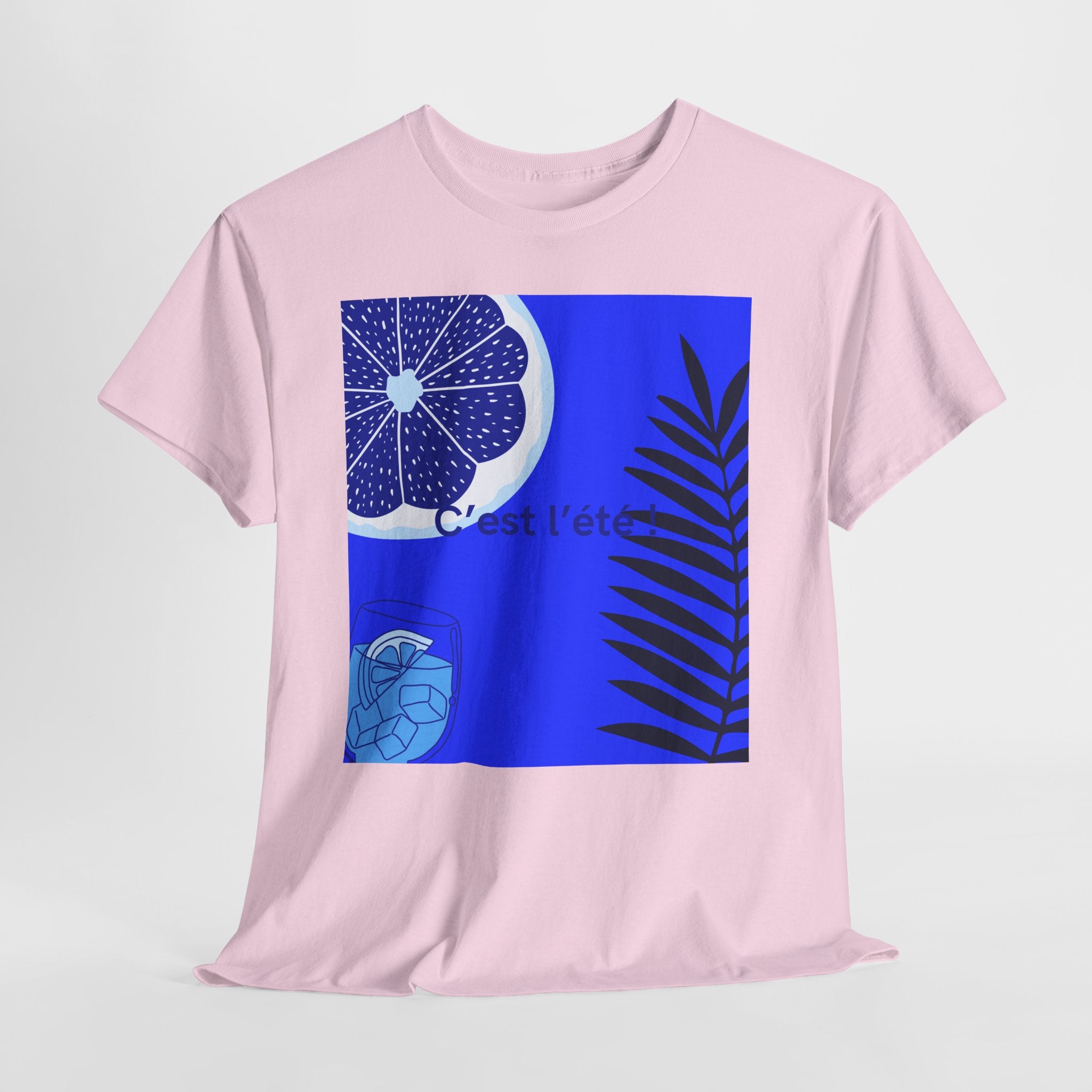 Bleu Citrus T-shirt - Heat Mess