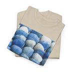 Blue Coastal Shell Graphic T-Shirt - Heat Mess