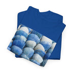 Blue Coastal Shell Graphic T-Shirt - Heat Mess