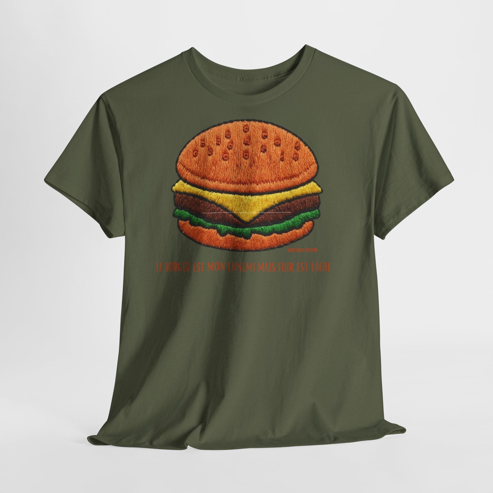 Burger Graphic T‑Shirt - Heat Mess