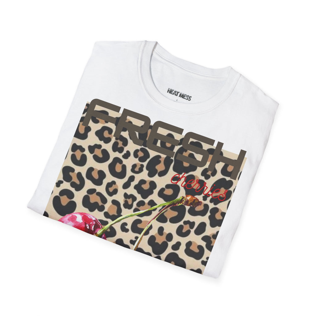 Cherry Leopard T‑Shirt - Heat Mess