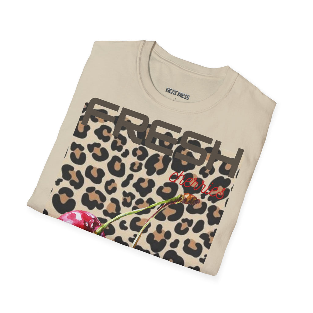 Cherry Leopard T‑Shirt - Heat Mess