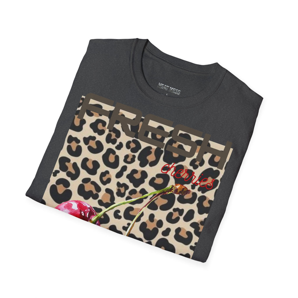 Cherry Leopard T‑Shirt - Heat Mess