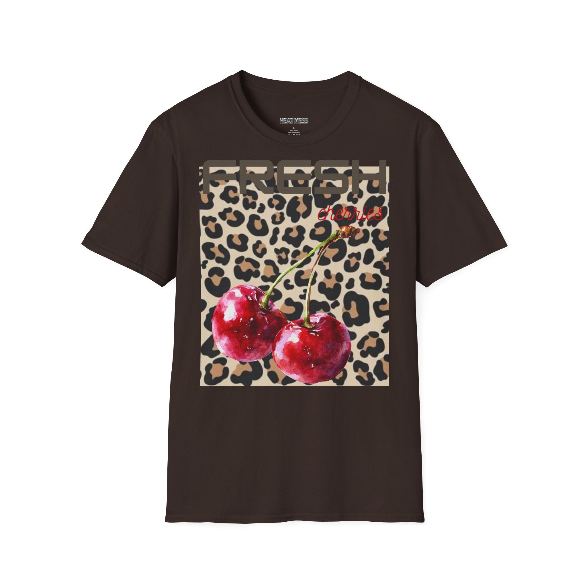 Cherry Leopard T‑Shirt - Heat Mess