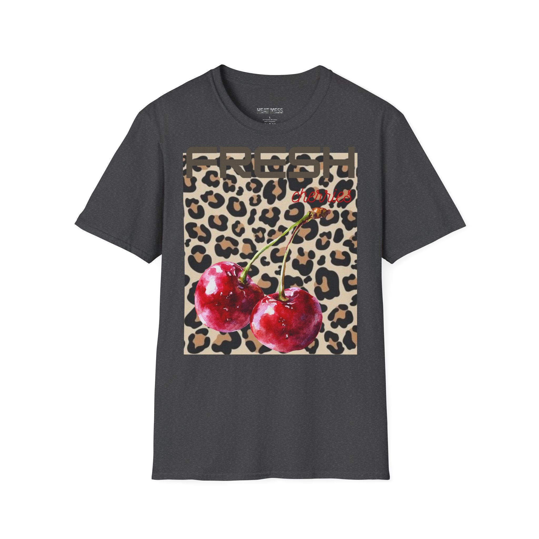 Cherry Leopard T‑Shirt - Heat Mess