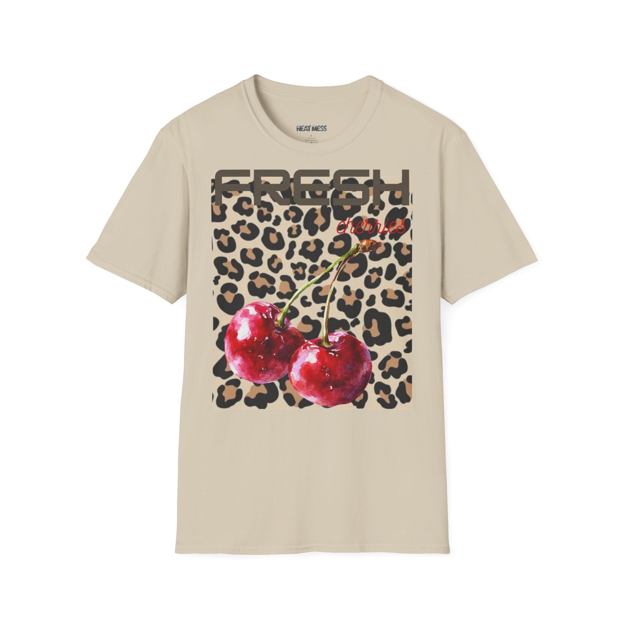 Cherry Leopard T‑Shirt - Heat Mess
