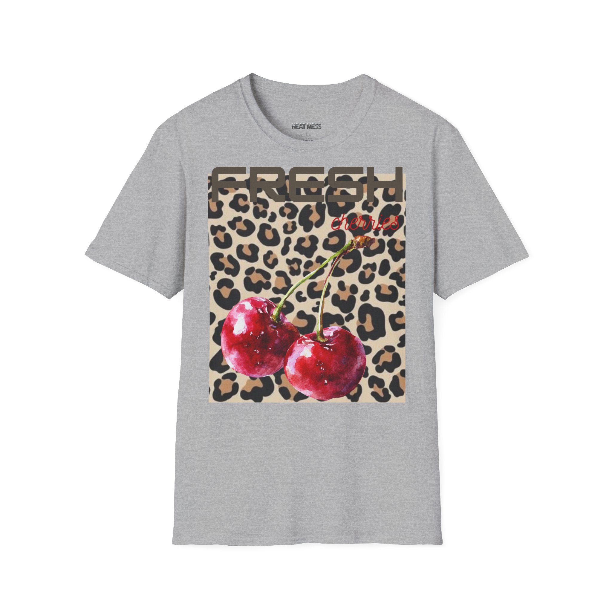Cherry Leopard T‑Shirt - Heat Mess