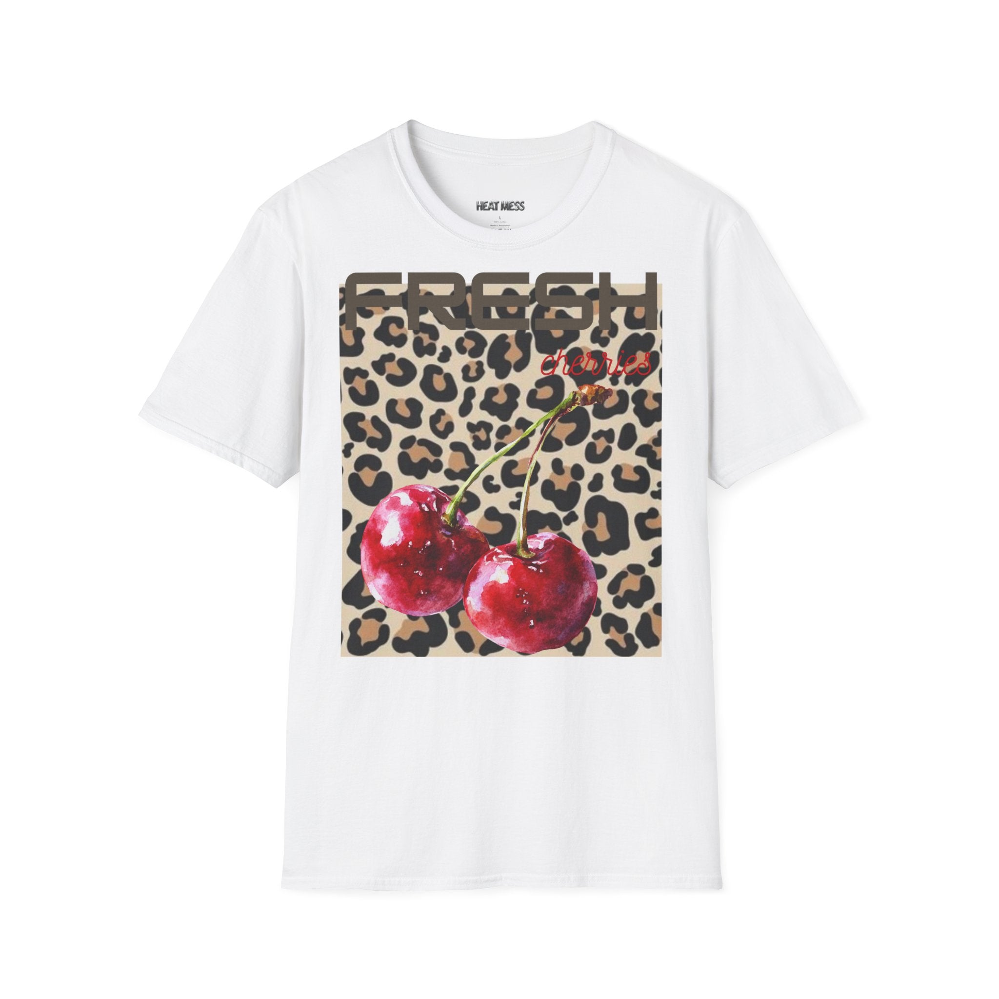 Cherry Leopard T‑Shirt - Heat Mess